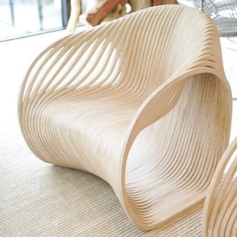 Lamina Arc Accent Chair