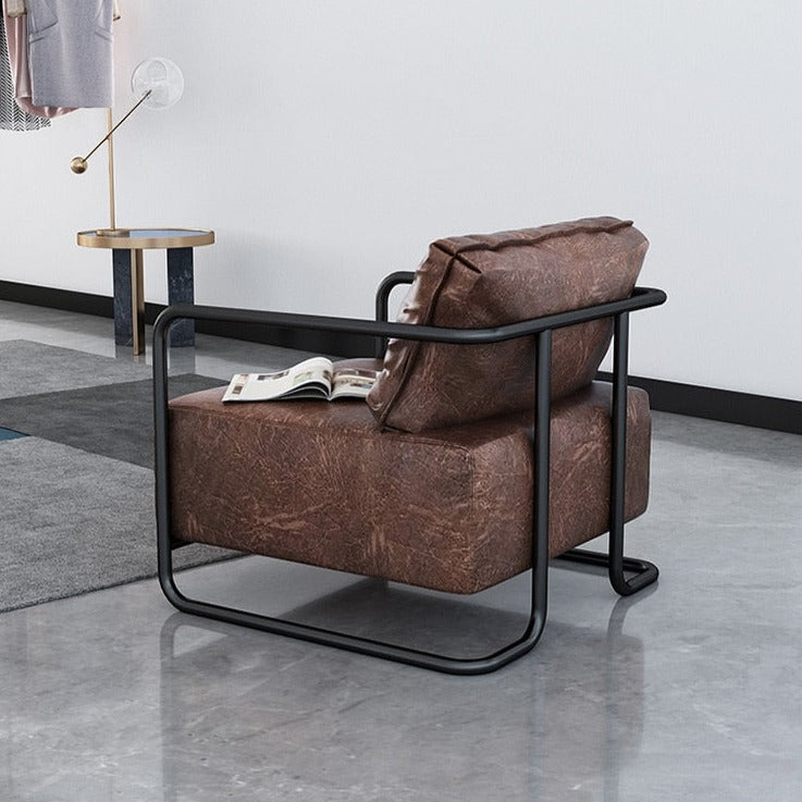 Greg Industrial Lounge Chair