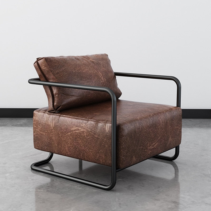 Greg Industrial Lounge Chair
